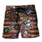Motorcycle No Plans No Maps Adventure - Beach Short