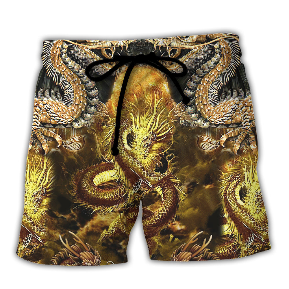 Dragon Love Life Moon Journey Style – Beach Short