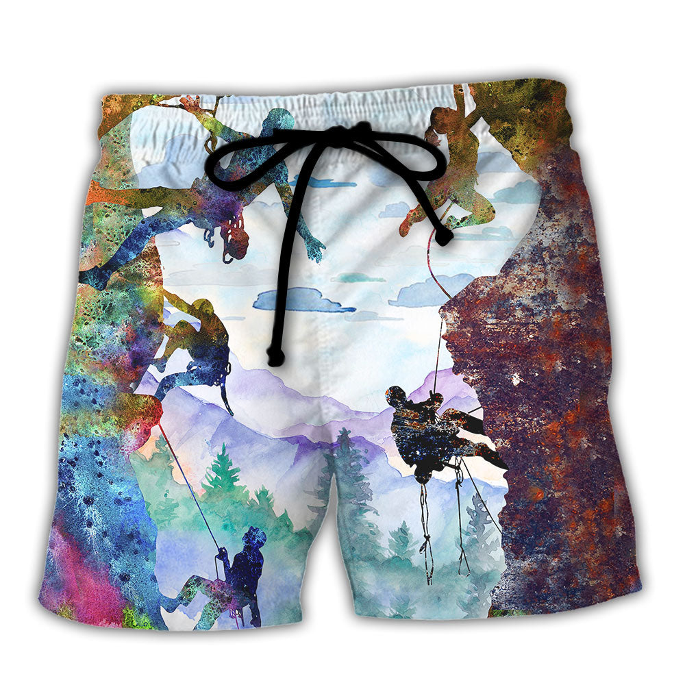 Rock Climbing Don’t Be Jealous Because I Climb Better – Beach Short