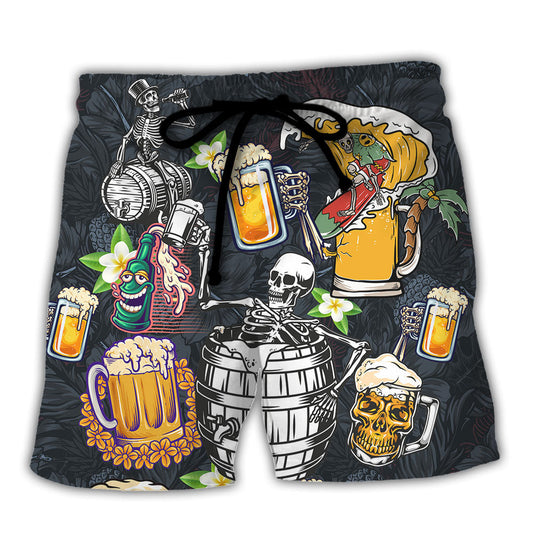 Beer Don’t Be Jealous Because I Drink Beer Better Than You – Beach Short