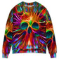 Rainbow Color Skull Love Style – Sweater - Ugly Christmas Sweater