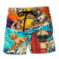 Dog Lovers Surf Eat Sleep Repeat Surfing – Beach Short