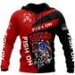 Collection Hooked On Freedom Fish – 3D Hoodie