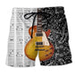 Guitar Musician Classic Guitar - Beach Short