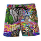 Sloth Animal Life Lover - Beach Short