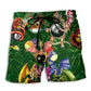 Dragon Billiard Life Green Style – Beach Short