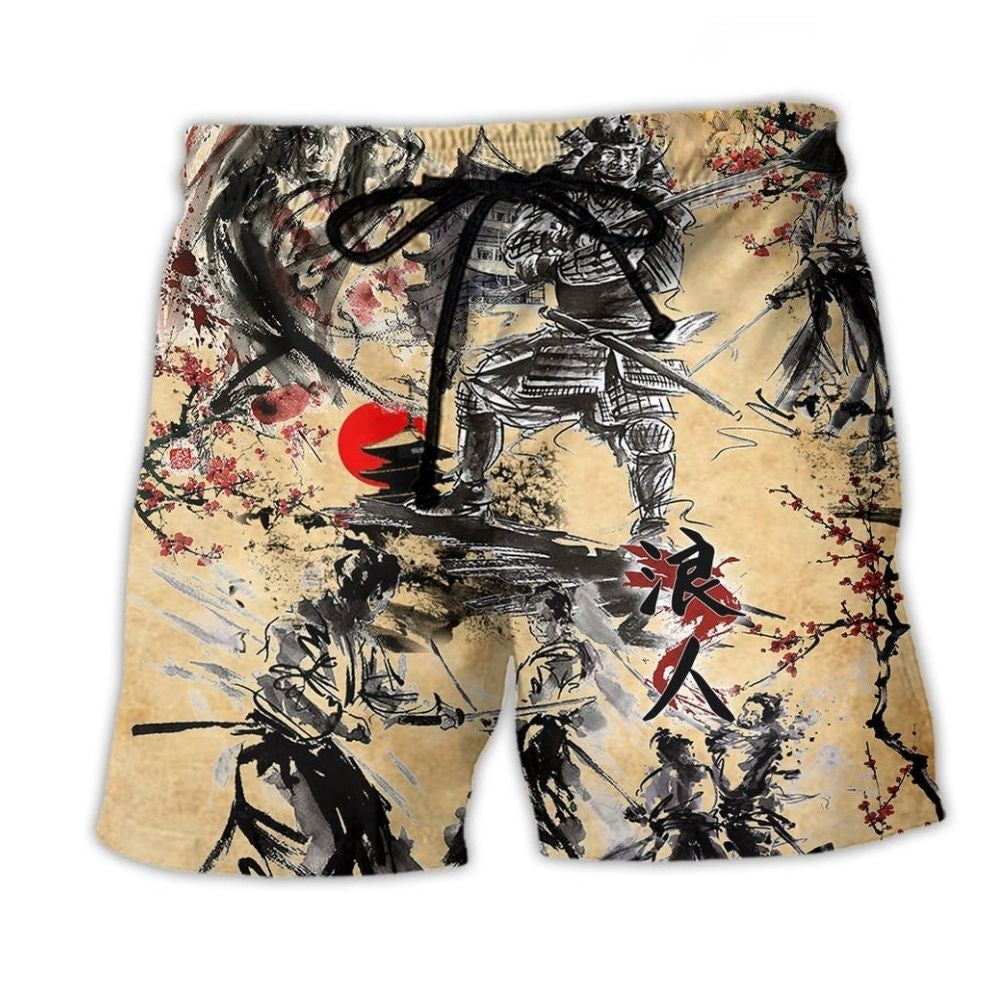 Samurai Warrior Death Path – Beach Short
