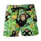 Monkey Banana Tropical Love – Beach Short
