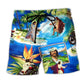 Jesus Stay Cool Summer Faith - Beach Short