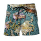 Piano Music Love Diamond Art - Beach Short