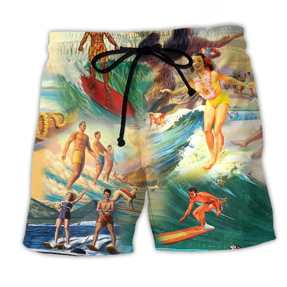 Hawaii Love Life Summer - Beach Short