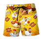 Funny Chicken Farm Egg - Beach Short