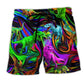 Dinosaur Summer Style Art - Beach Short