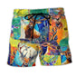 Deer Animal Love Nature - Beach Short