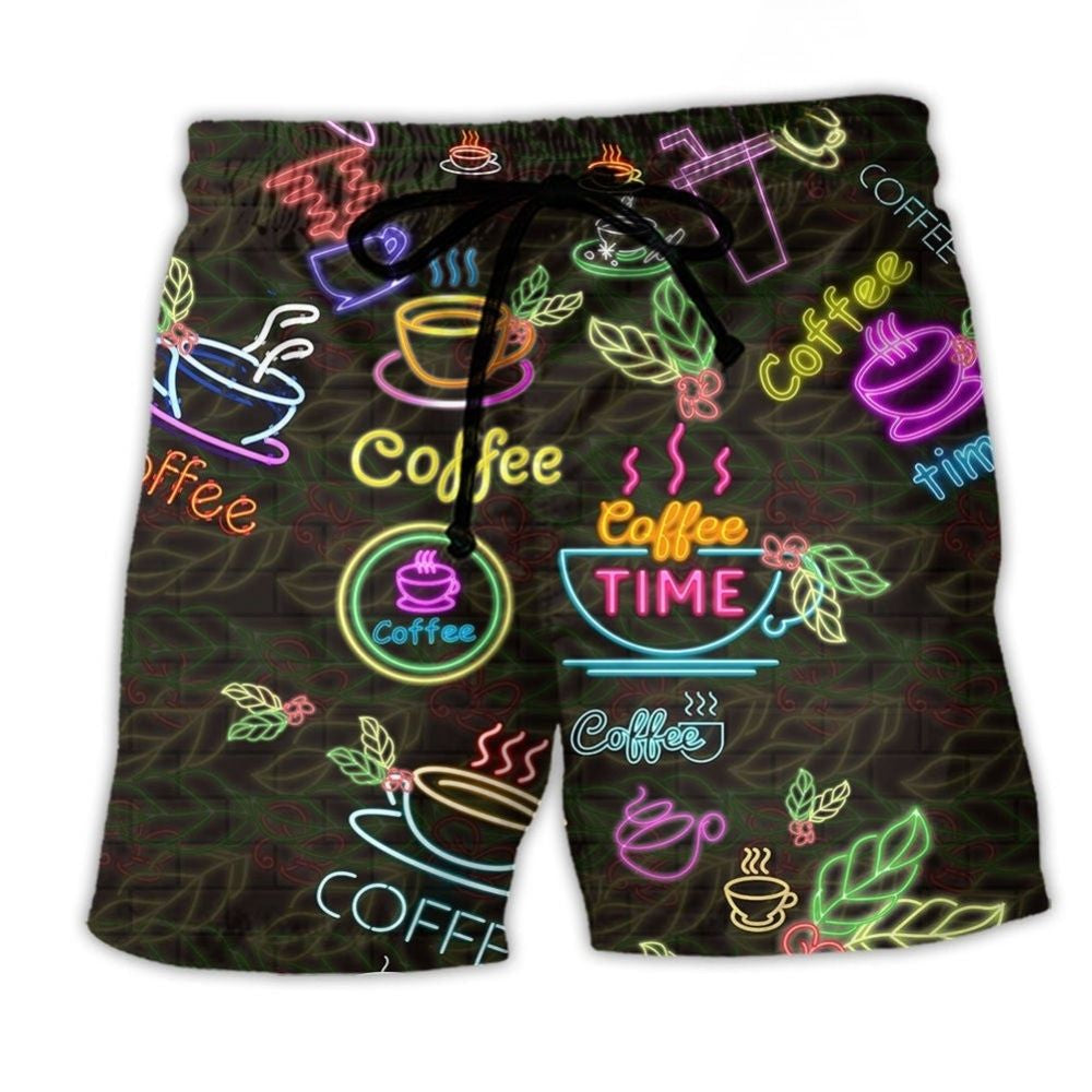 Coffee New Life Begins - Beach Short