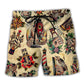Barber Stay Sharp Vintage Style - Beach Short
