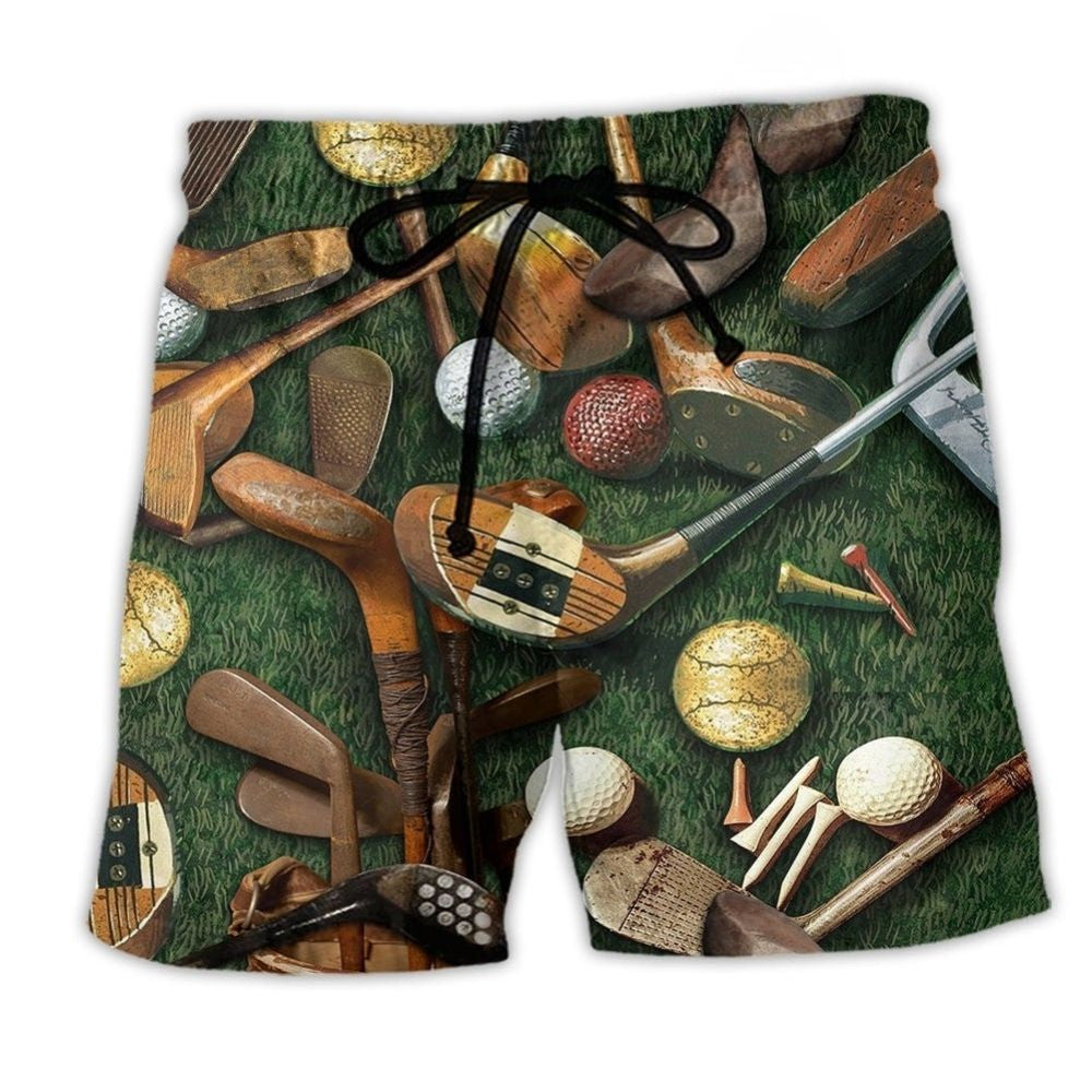 Golf Love Minimal Classic Style – Beach Short