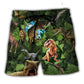Dinosaur Roar Loud Adventure Art – Beach Short