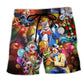 Clown Happiness Funny Character Art – Beach Short