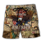 Made In America Vintage Style Art – Beach Short