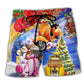 Scooter Christmas Beach Holiday Vibes – Beach Short