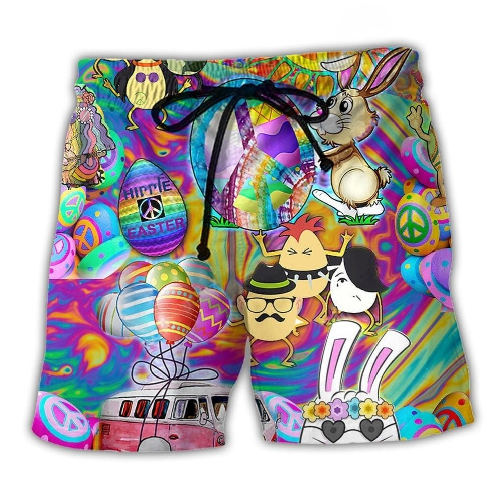 Hippie Easter Peace Life – Beach Short