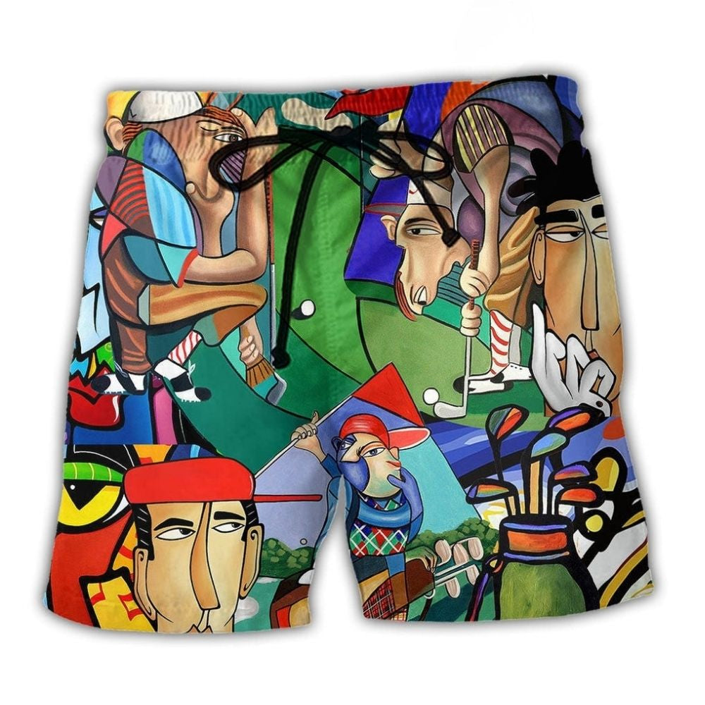 Golf Humor Lifestyle Art – Beach Short