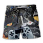 Game Controller Level Up – Beach Short