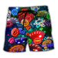 Poker War Strategy Art – Beach Short