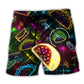 Taco Creation Humor Art – Beach Short
