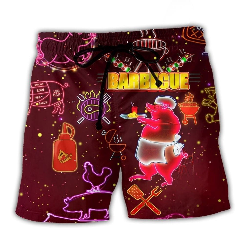 Food Lover Dark Style – Beach Short