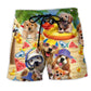 Happy Puppies Summer Beach Life – Beach Short