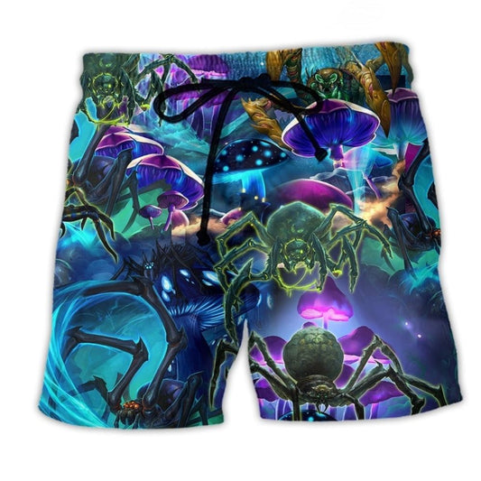 Magical Spider Fantasy Art – Beach Short