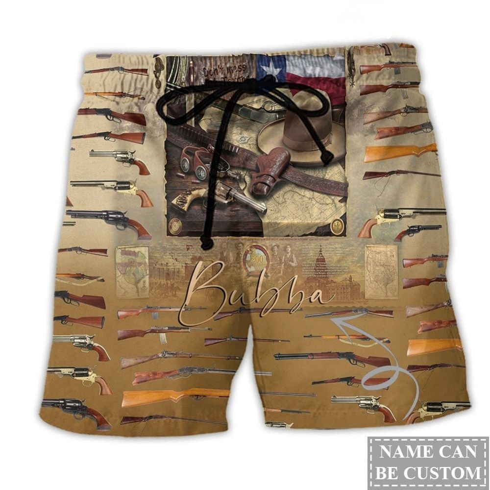 Texas Pride Strong Statement Personalized – Beach Short
