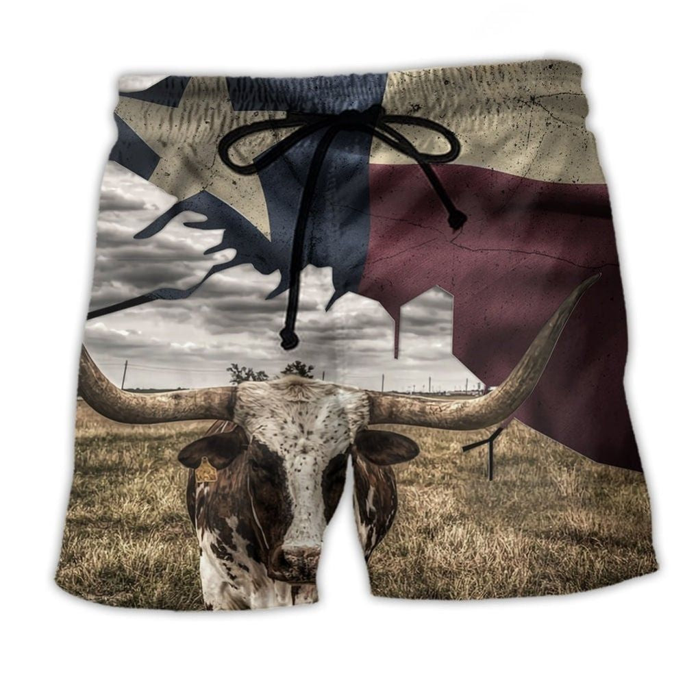 Texas Peace Strong Identity Art – Beach Short