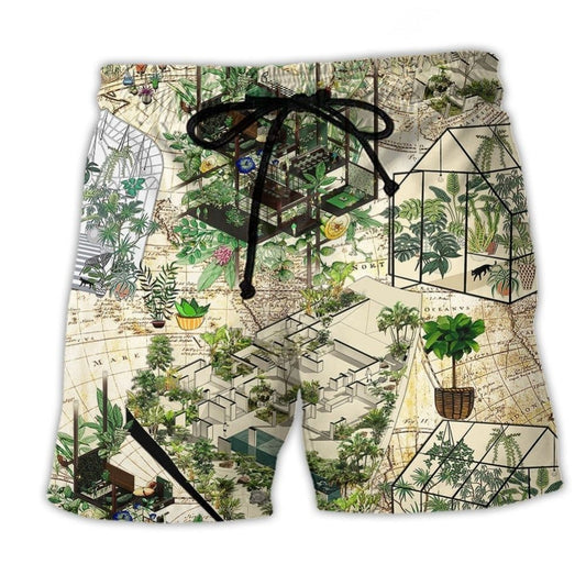 Nature Inspired Creative Architecture Art – Beach Short