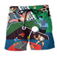 Ping Pong Lover Sport Art – Beach Short