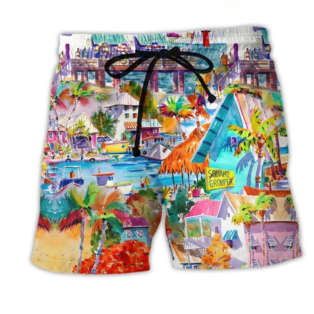 Summer Beach Vacation Holiday Art – Beach Short
