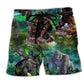 Angry Gorilla King Of Jungle Art – Beach Short