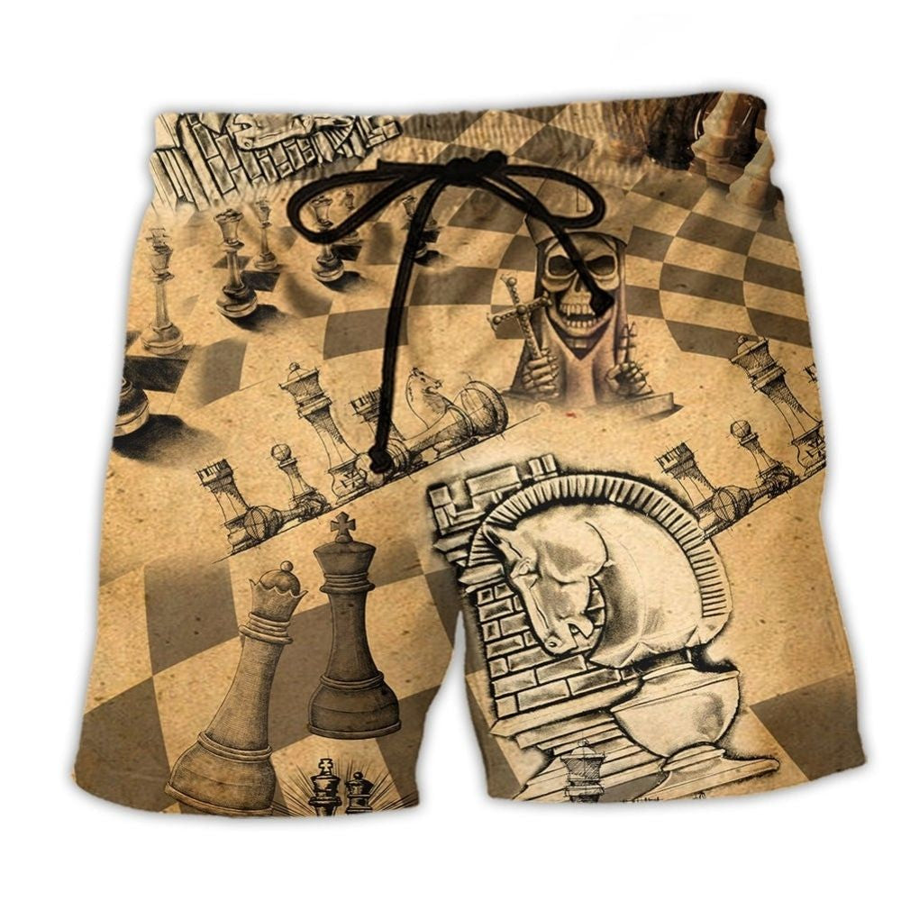Vintage Chess Love Classic – Beach Short