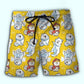 Samoyed Sunshine Yellow Dog Lover – Beach Short