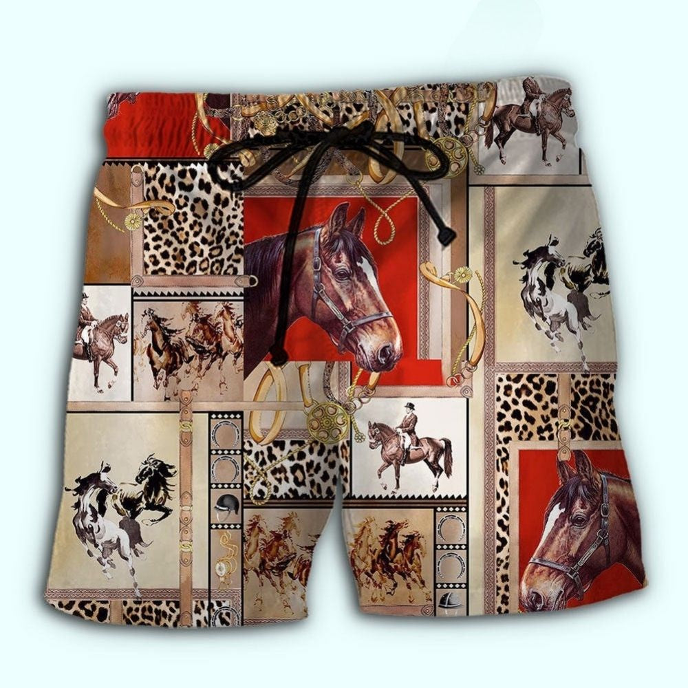 Horse Show Equestrian Cool Style – Beach Short