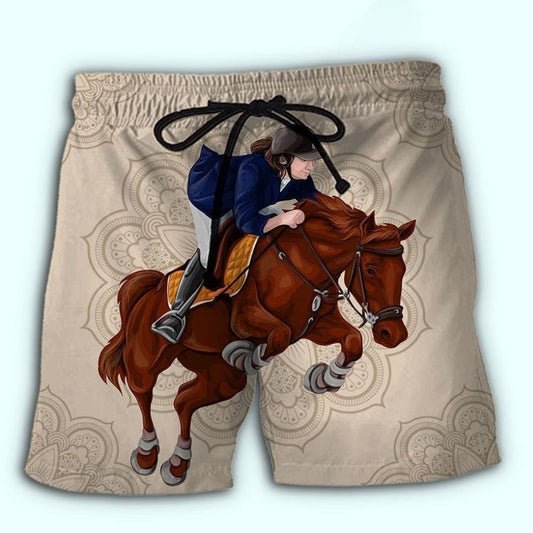 Horse Riding Adventure Lifestyle – Beach Short