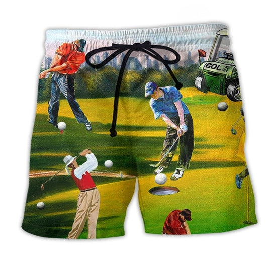 Golf Unique Style Love - Beach Short