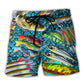 Fishing Humor Master Bait Art – Beach Short