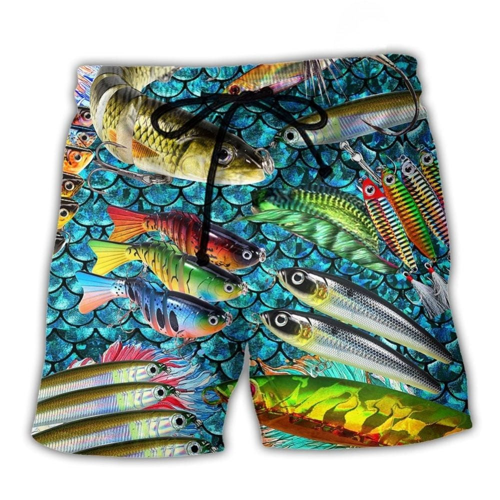 Fishing Humor Master Bait Art – Beach Short