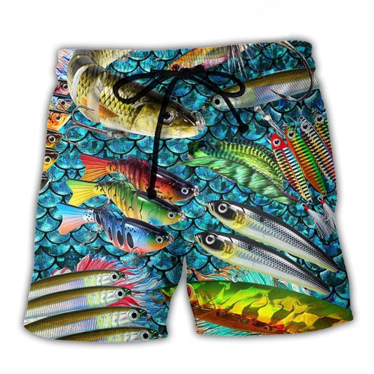 Fishing Humor Master Bait Art – Beach Short