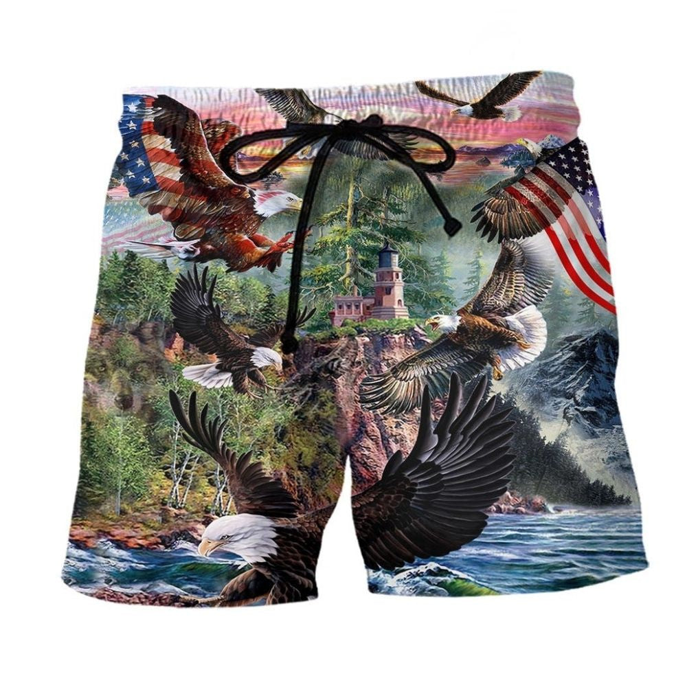 Eagle Wild Spirit Of America - Beach Short