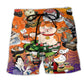 Cat Sushi Humor Art - Beach Short