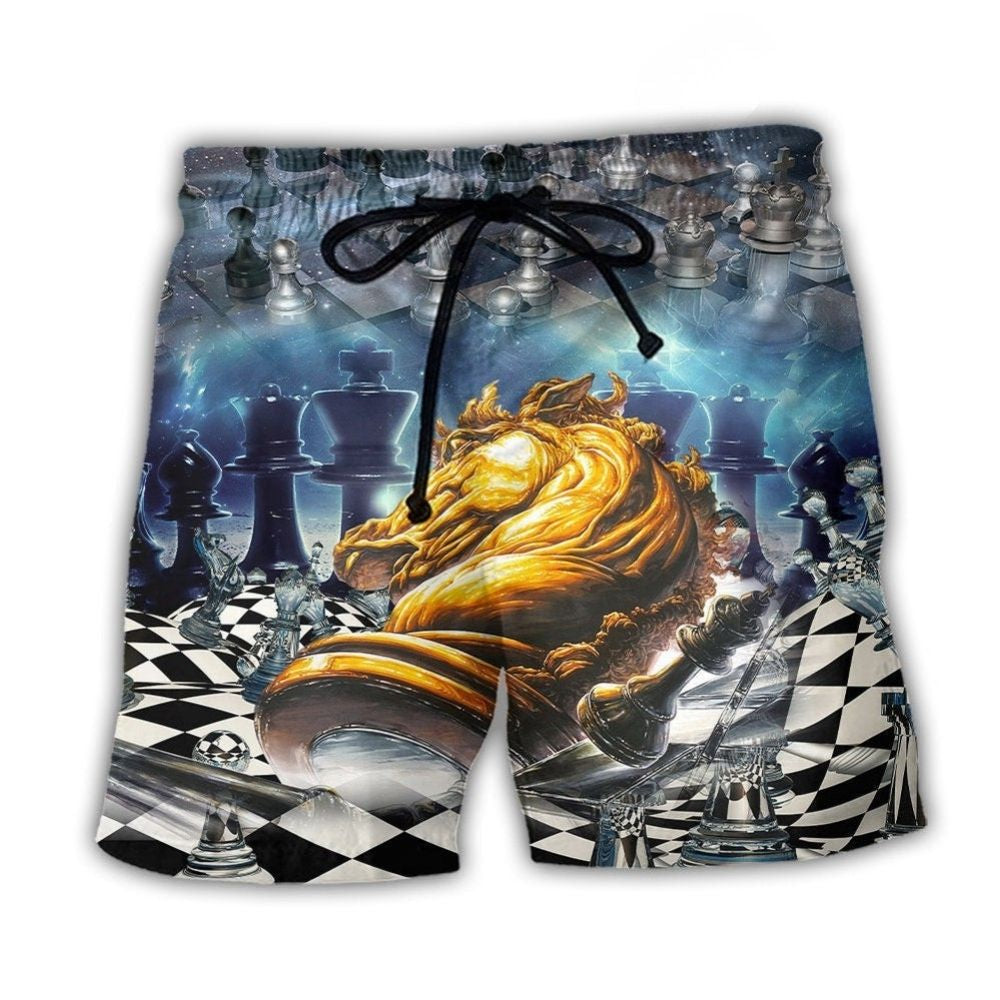Chess Power Of The Knights Strategic – Beach Short